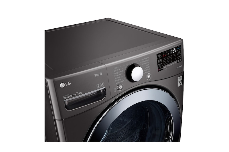 LG  Lave-linge 15 kg | 6 Motion Direct Drive™ | TurboWash™ | Moteur Direct Drive™ garanti 10 ans, LG F51P12B