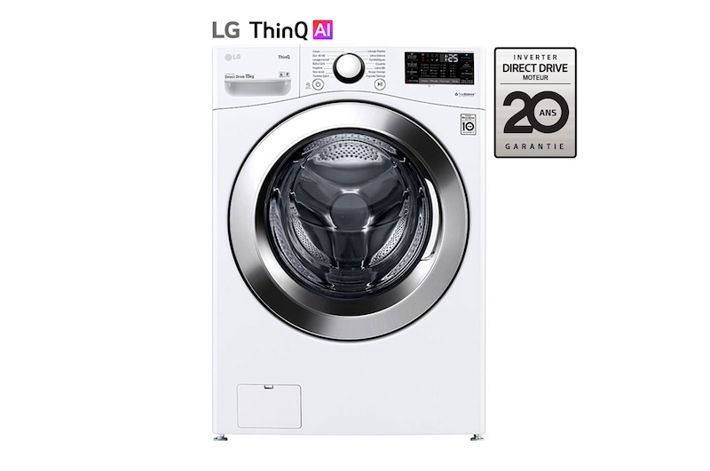 LG F51P12WH Vue de face