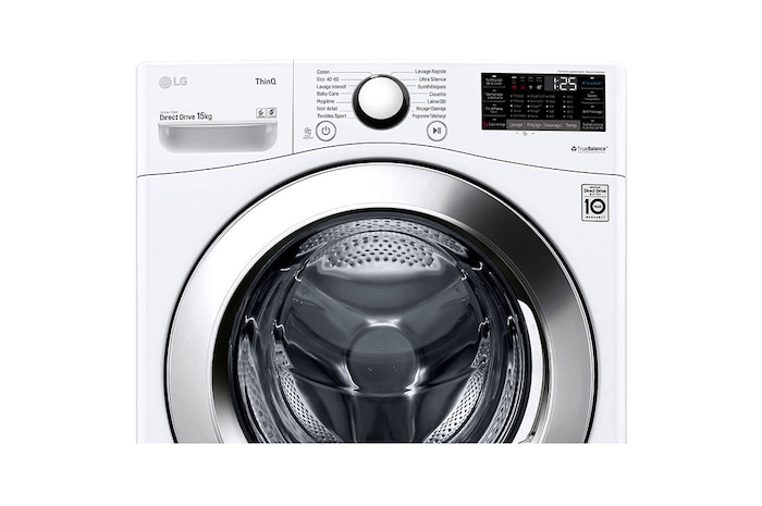 LG F51P12WH Vue de face