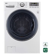 Vue avant de Lave-linge 17 KG | TurboWash™ | Wi-Fi | 6 Motion Direct Drive™ | A&#43;&#43; | Smart Diagnosis™ | Moteur Direct Drive™ garanti 10 ans  LG F71K22WH