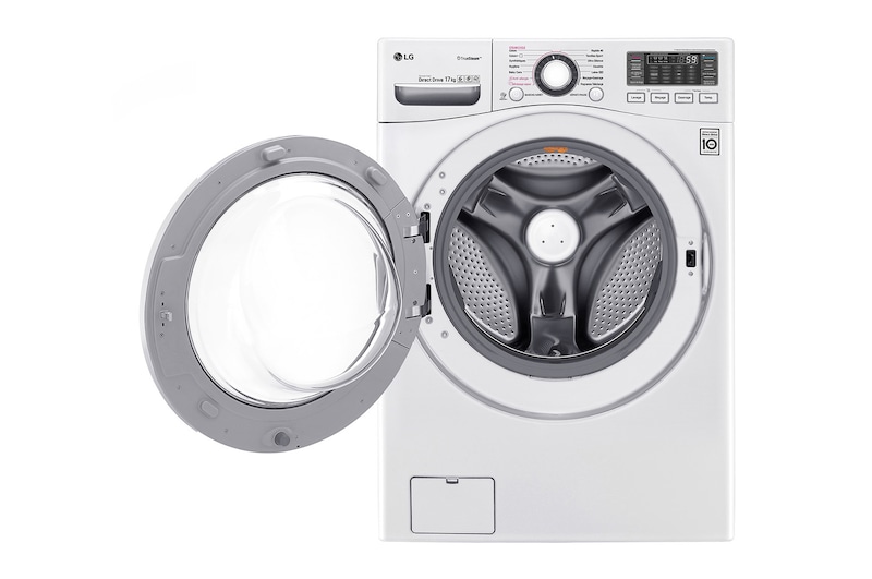LG Lave-linge 17 KG | TrueSteam™ | TurboWash™ | Wi-Fi | 6 Motion Direct Drive™ | A++ | Smart Diagnosis™ | Moteur Direct Drive™ garanti 10 ans, LG F71K22WHS