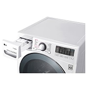 LG Lave-linge 17 KG | TrueSteam™ | TurboWash™ | Wi-Fi | 6 Motion Direct Drive™ | A++ | Smart Diagnosis™ | Moteur Direct Drive™ garanti 10 ans, LG F71K22WHS