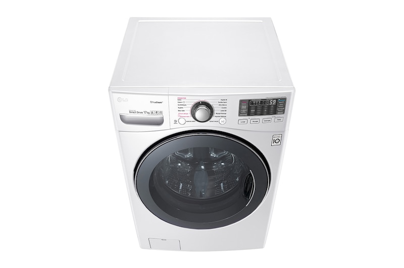 LG Lave-linge 17 KG | TrueSteam™ | TurboWash™ | Wi-Fi | 6 Motion Direct Drive™ | A++ | Smart Diagnosis™ | Moteur Direct Drive™ garanti 10 ans, LG F71K22WHS