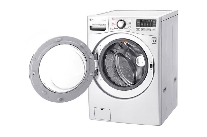 LG Lave-linge 17 KG | TrueSteam™ | TurboWash™ | Wi-Fi | 6 Motion Direct Drive™ | A++ | Smart Diagnosis™ | Moteur Direct Drive™ garanti 10 ans, LG F71K22WHS