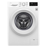 Vue avant de Lave-linge 7 KG | 6 Motion Direct Drive™ | A&#43;&#43;&#43;(-30%) | Smart Diagnosis™ | Moteur Direct Drive™ garanti 10 ans LG F72J53WH