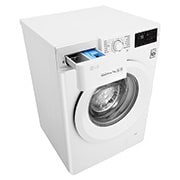 LG Lave-linge 7 KG | 6 Motion Direct Drive™ | A+++(-30%) | Smart Diagnosis™ | Moteur Direct Drive™ garanti 10 ans, LG F72J53WH