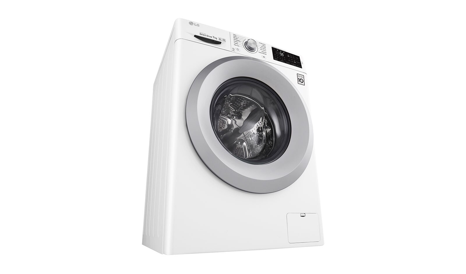 LG Lave-linge 7 KG | 6 Motion Direct Drive™ | Smart Diagnosis™ | Moteur Direct Drive™ garanti 10 ans, LG F72J54WH