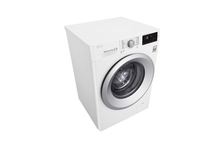 LG Lave-linge 7 KG | 6 Motion Direct Drive™ | Smart Diagnosis™ | Moteur Direct Drive™ garanti 10 ans, LG F72J54WH
