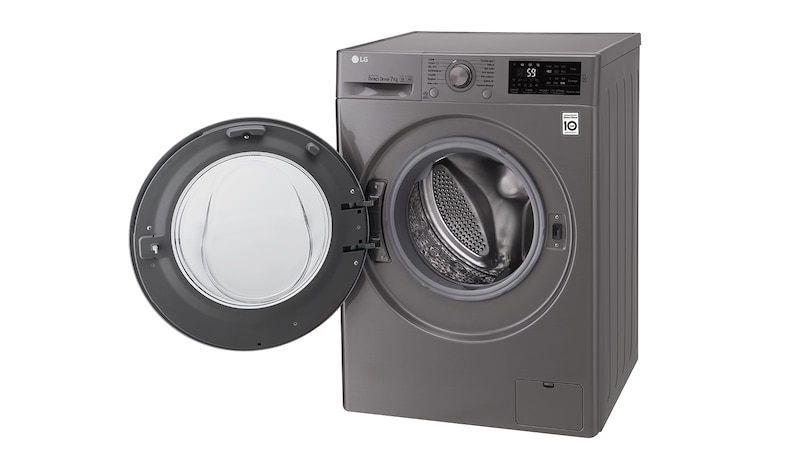 LG Lave-linge 7 KG | 6 Motion Direct Drive™ | A+++(-30%) | Smart Diagnosis™ | Moteur Direct Drive™ garanti 10 ans, LG F72J57ST