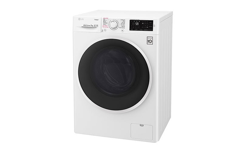 LG Lave-Linge 7KG | 6 Motion Direct Drive™ | A+++-30% | Smart Diagnosis™ | Moteur Direct Drive™ – Garanti 10 ans , LG F72J60WH