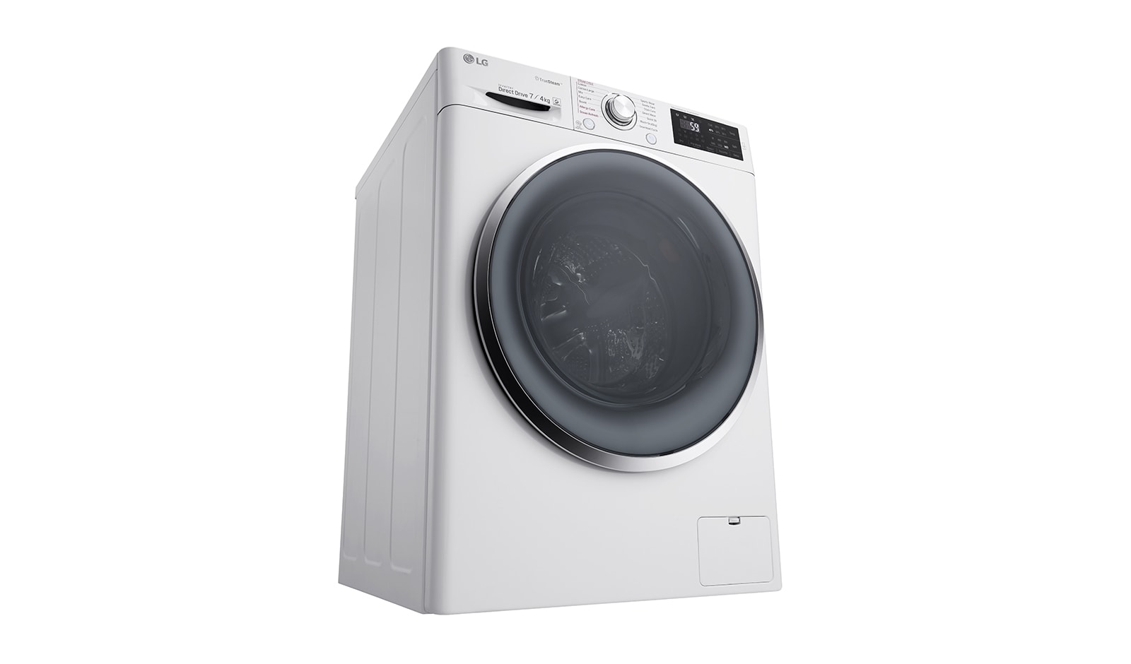 LG Lavante-séchante 7/4KG | 6 Motion™ Direct Drive | Hublot argenté | Smart NFC Tag On, LG F742212WR