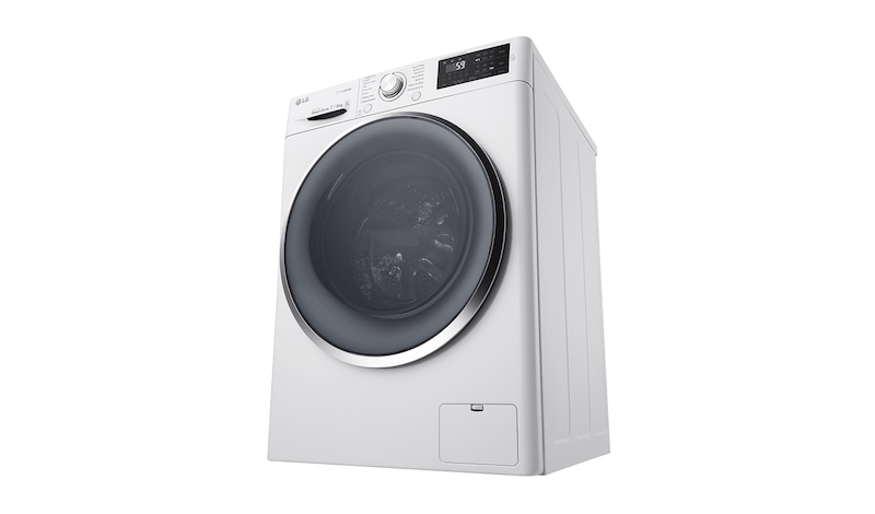 LG Lavante-séchante 7/4KG | 6 Motion™ Direct Drive | Hublot argenté | Smart NFC Tag On, LG F742212WR