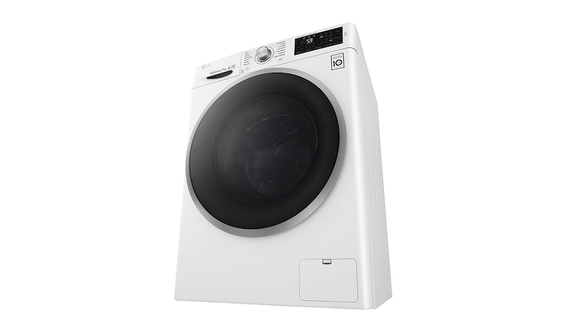 LG Lave-linge 7 KG | 6 Motion Direct Drive™ | A+++(-30%) | Smart Diagnosis™ | Moteur Direct Drive™ garanti 10 ans, LG F74C41WH