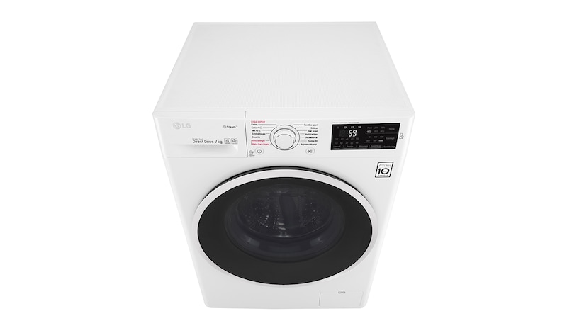 LG Lave-linge 7 KG | 6 Motion Direct Drive™ | A+++(-30%) | Smart Diagnosis™ | Moteur Direct Drive™ garanti 10 ans, LG F74J60SWH