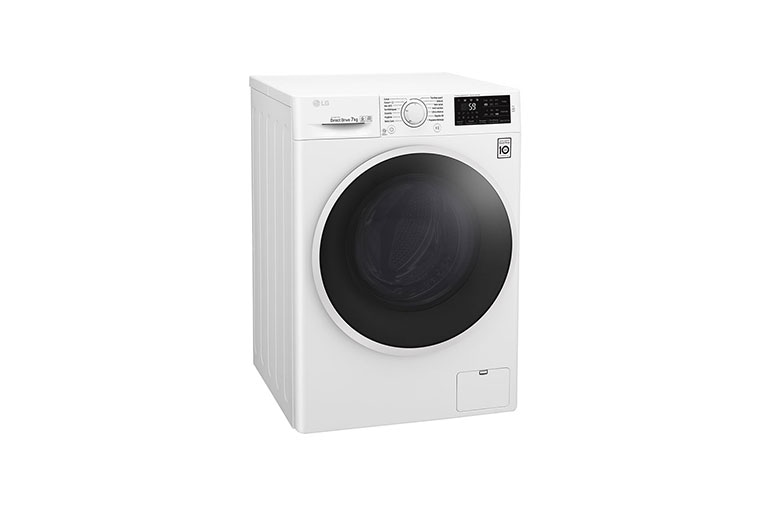 LG Lave-linge 7 KG | 6 Motion Direct Drive™ | A+++(-30%) | Smart Diagnosis™ | Moteur Direct Drive™ garanti 10 ans, LG F74J60WHW