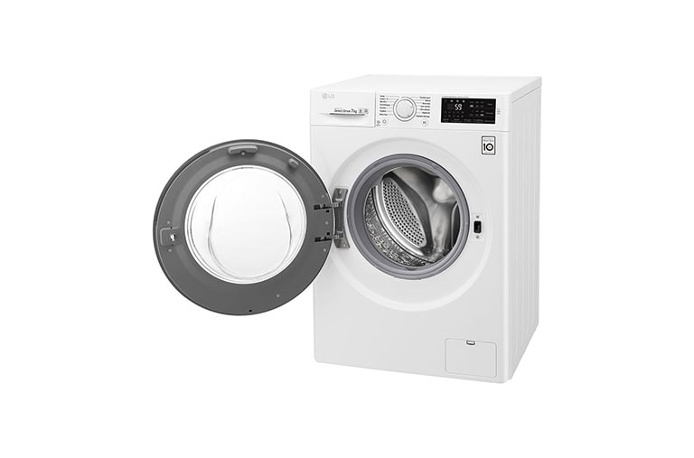 LG Lave-linge 7 KG | 6 Motion Direct Drive™ | A+++(-30%) | Smart Diagnosis™ | Moteur Direct Drive™ garanti 10 ans, LG F74J60WHW