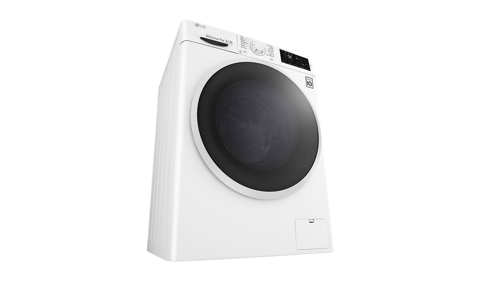 LG Lave-linge 7 KG | 6 Motion Direct Drive™ | A+++(-30%) | Smart Diagnosis™ | Moteur Direct Drive™ garanti 10 ans, LG F74J60WHW