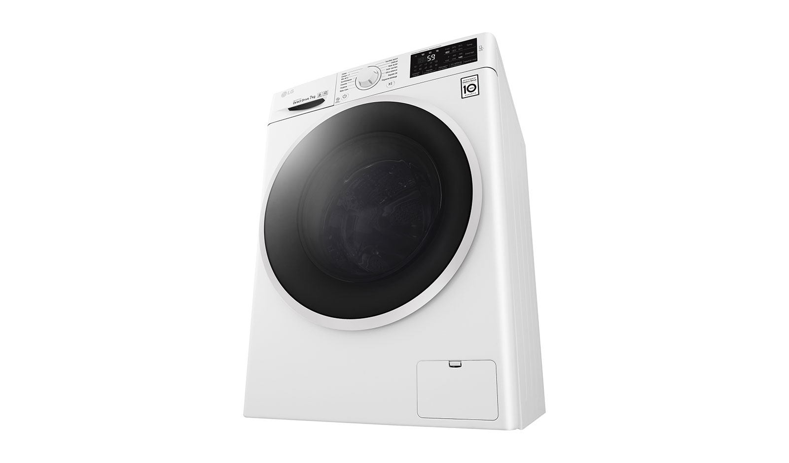 LG Lave-linge 7 KG | 6 Motion Direct Drive™ | A+++(-30%) | Smart Diagnosis™ | Moteur Direct Drive™ garanti 10 ans, LG F74J60WHW