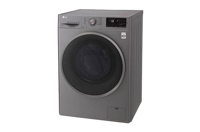 LG Lave-linge 7 KG | 6 Motion Direct Drive™ | A+++(-30%) | Smart Diagnosis™ | Moteur Direct Drive™ garanti 10 ans, LG F74J68ST