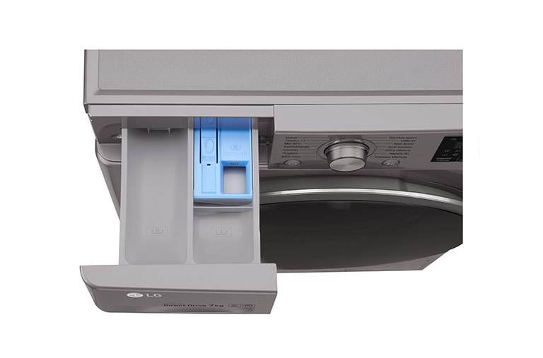 LG Lave-linge 7 KG | 6 Motion Direct Drive™ | A+++(-30%) | Smart Diagnosis™ | Moteur Direct Drive™ garanti 10 ans, LG F74J68ST