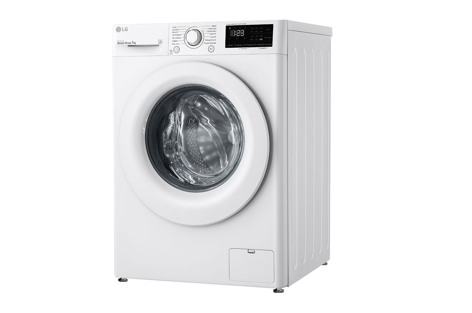 LG Lave-linge 7 KG - 59L | AI Direct Drive™ | Moteur Direct Drive™ garanti 10 ans |  6 Motion™ | 74/55dB | D, LG F74N23WH