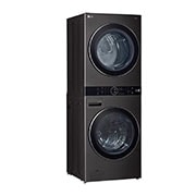 LG WashTower – Lave-linge 17kg / Sèche-linge 16kg | AI Direct Drive™ | Moteur Direct Drive™ garanti 10 ans  , LG F761TOWERB