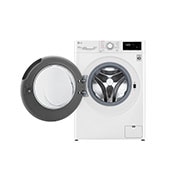 LG Lave-linge Slim 8,5kg - 58L | AI Direct Drive™ I Moteur Direct Drive™ garanti 10 ans, LG F82SV33WHS
