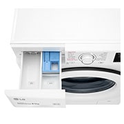 LG Lave-linge Slim 8,5kg - 58L | AI Direct Drive™ I Moteur Direct Drive™ garanti 10 ans, LG F82SV33WHS