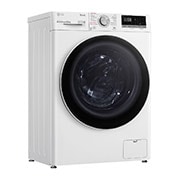 LG Lave-linge Slim 8,5kg - 58L | AI Direct Drive™ | TurboWash™ I Moteur Direct Drive™ garanti 10 ans | C, LG F82SV50WHS