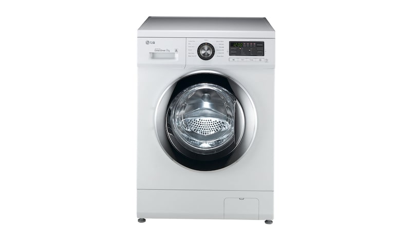 LG Lave-Linge 8KG  |1400 tours | 6 Motion Direct Drive™ | Smart Diagnosis™ | Moteur Direct Drive™ certifié VDE 22 ans, LG F84492WH