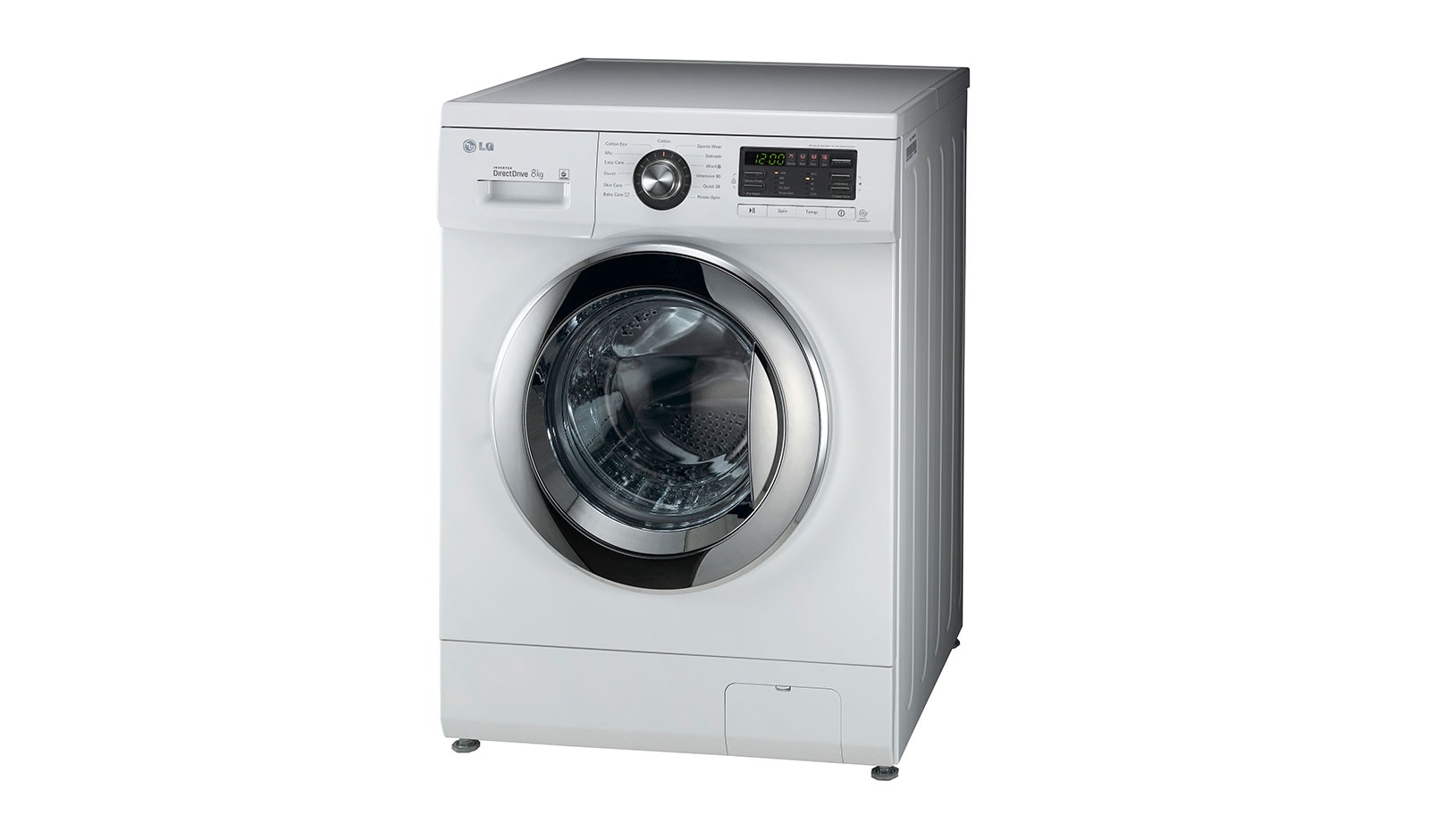 LG Lave-Linge 8KG  |1400 tours | 6 Motion Direct Drive™ | Smart Diagnosis™ | Moteur Direct Drive™ certifié VDE 22 ans, LG F84492WH