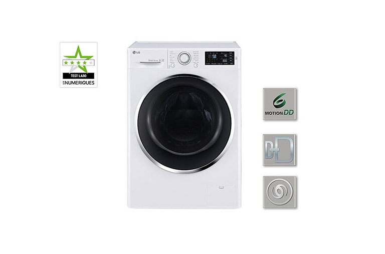 LG Lave-linge 6 Motion Direct Drive F84902WH