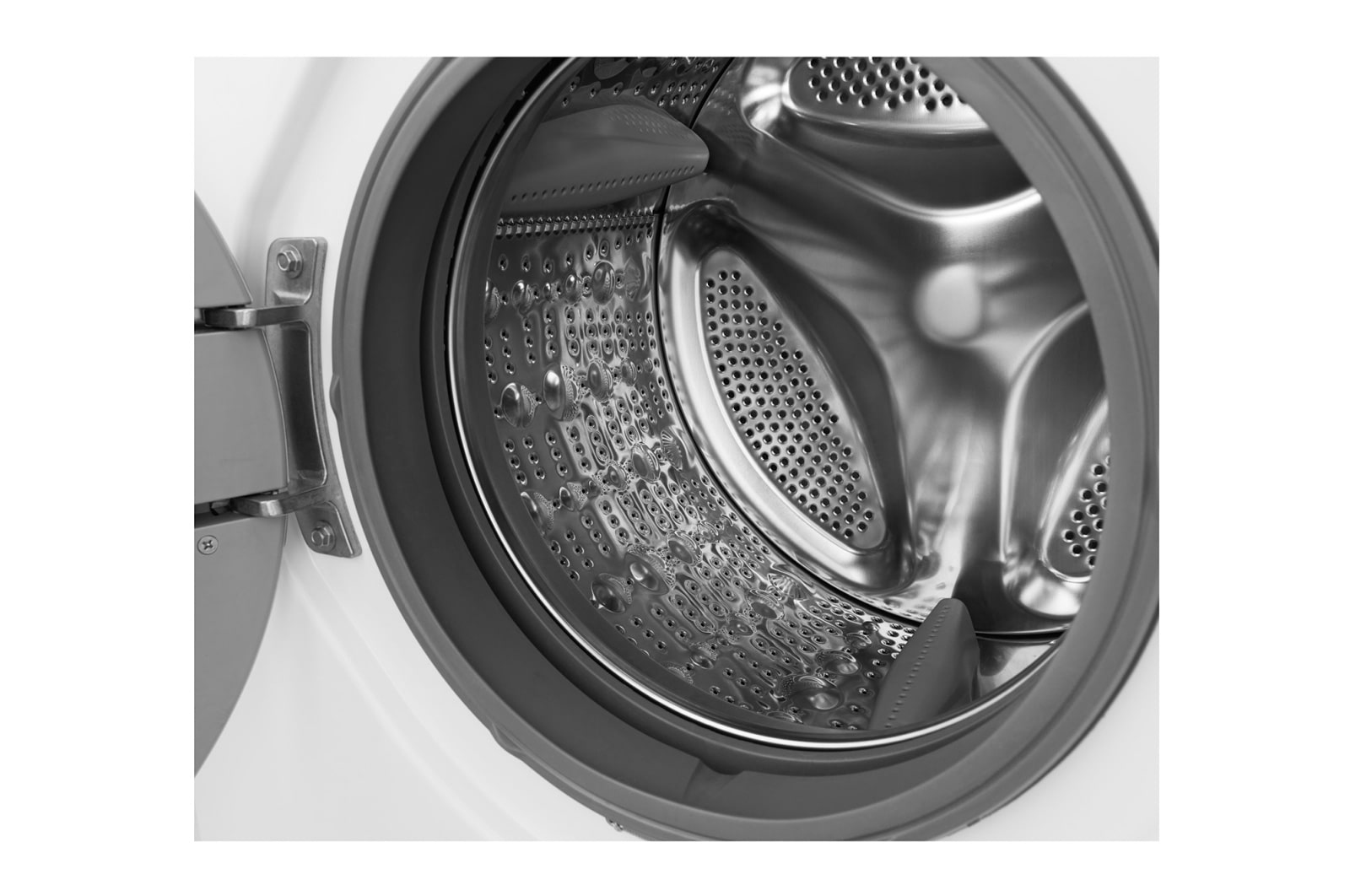 LG Lave-Linge 8KG |1400 tours | 6 Motion Direct Drive™ | A+++-30% | Smart Diagnosis™ | Moteur Direct Drive™ – Garanti 10 ans , LG F84G62WH