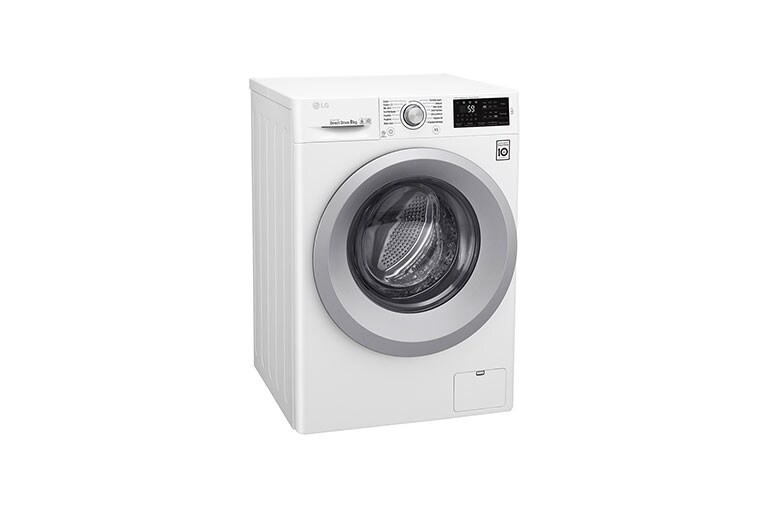 LG Lave-linge 8 KG | 6 Motion Direct Drive™ | A+++(-30%) | Smart Diagnosis™ | Moteur Direct Drive™ garanti 10 ans , LG F84J54WH