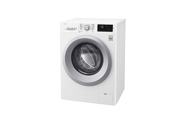 LG Lave-linge 8 KG | 6 Motion Direct Drive™ | A+++(-30%) | Smart Diagnosis™ | Moteur Direct Drive™ garanti 10 ans , LG F84J54WH