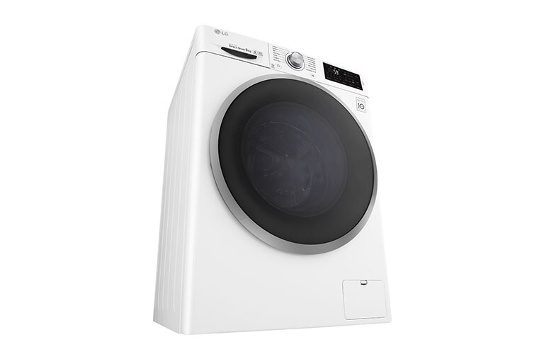 LG Lave-linge 8 KG | 6 Motion Direct Drive™ | A+++(-30%) | Smart Diagnosis™ | Moteur Direct Drive™ garanti 10 ans, LG F84J61WH