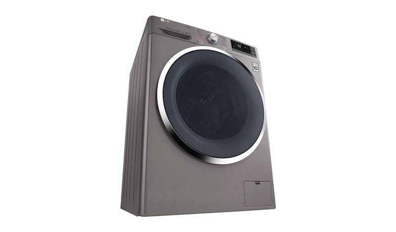 LG Lave-linge 8 KG | Steam™ | 6 Motion Direct Drive™ | A+++(-40%) | Wi-Fi | Smart Diagnosis™ | Moteur Direct Drive™ garanti 10 ans, LG F84J72STS