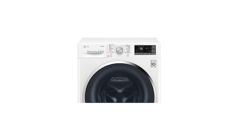 LG Lave-linge 8 KG | Steam™ | 6 Motion Direct Drive™ | A+++(-40%) | Wi-Fi | Smart Diagnosis™ | Moteur Direct Drive™ garanti 10 ans, LG F84J72WHS