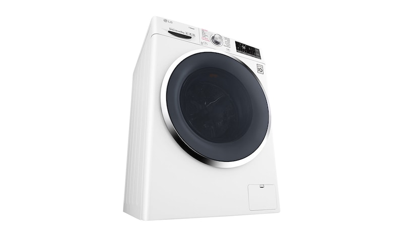 LG Lave-linge 8 KG | Steam™ | 6 Motion Direct Drive™ | A+++(-40%) | Wi-Fi | Smart Diagnosis™ | Moteur Direct Drive™ garanti 10 ans, LG F84J72WHS