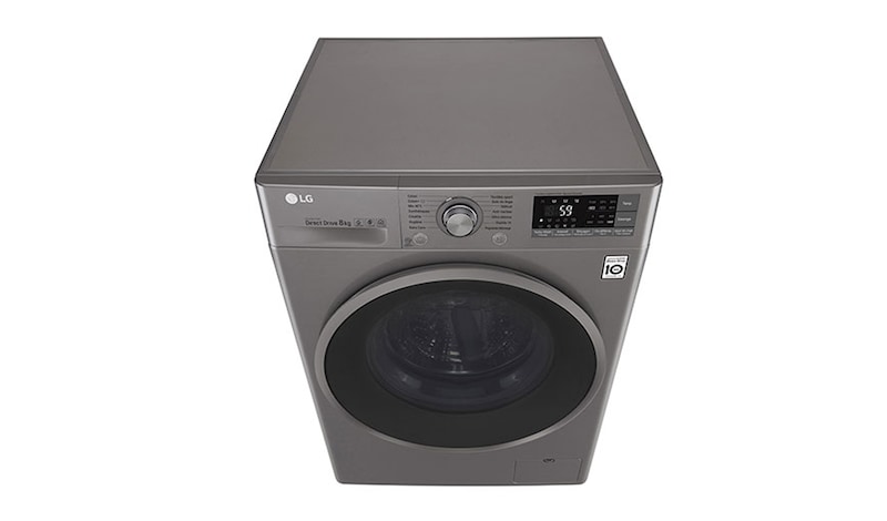 LG Lave-Linge 8KG | TurboWash™ | 6 Motion Direct Drive™ | A+++-40% | Smart Diagnosis™ | Moteur Direct Drive™ – Garanti 10 ans , LG F84J78ST