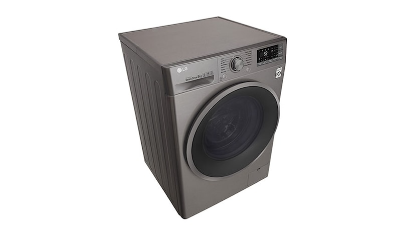 LG Lave-Linge 8KG | TurboWash™ | 6 Motion Direct Drive™ | A+++-40% | Smart Diagnosis™ | Moteur Direct Drive™ – Garanti 10 ans , LG F84J78ST