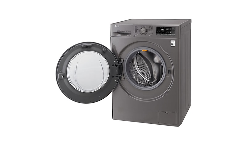 LG Lave-Linge 8KG | TurboWash™ | 6 Motion Direct Drive™ | A+++-40% | Smart Diagnosis™ | Moteur Direct Drive™ – Garanti 10 ans , LG F84J78ST