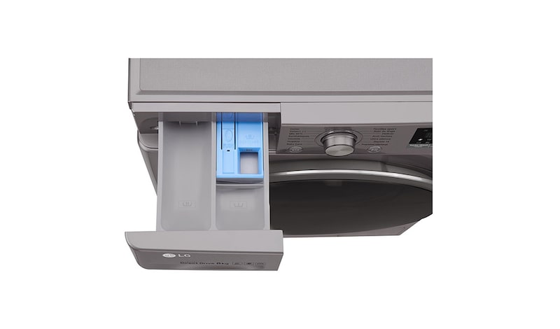 LG Lave-Linge 8KG | TurboWash™ | 6 Motion Direct Drive™ | A+++-40% | Smart Diagnosis™ | Moteur Direct Drive™ – Garanti 10 ans , LG F84J78ST