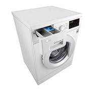 LG Lave-linge 8kg - 58L I Moteur Direct Drive™ garanti 10 ans | Smart Diagnosis , LG F84M20WH