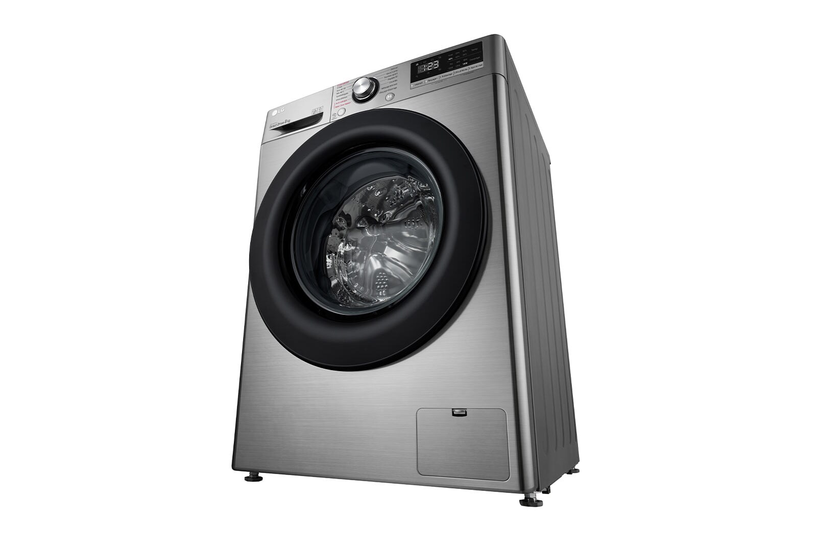 LG Lave-linge 8kg - 59L | AI Direct Drive™ | Steam™ I Moteur Direct Drive™ garanti 10 ans | D, LG F84N15STS