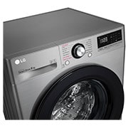 LG Lave-linge 8kg - 59L | AI Direct Drive™ | Steam™ I Moteur Direct Drive™ garanti 10 ans | D, LG F84N15STS