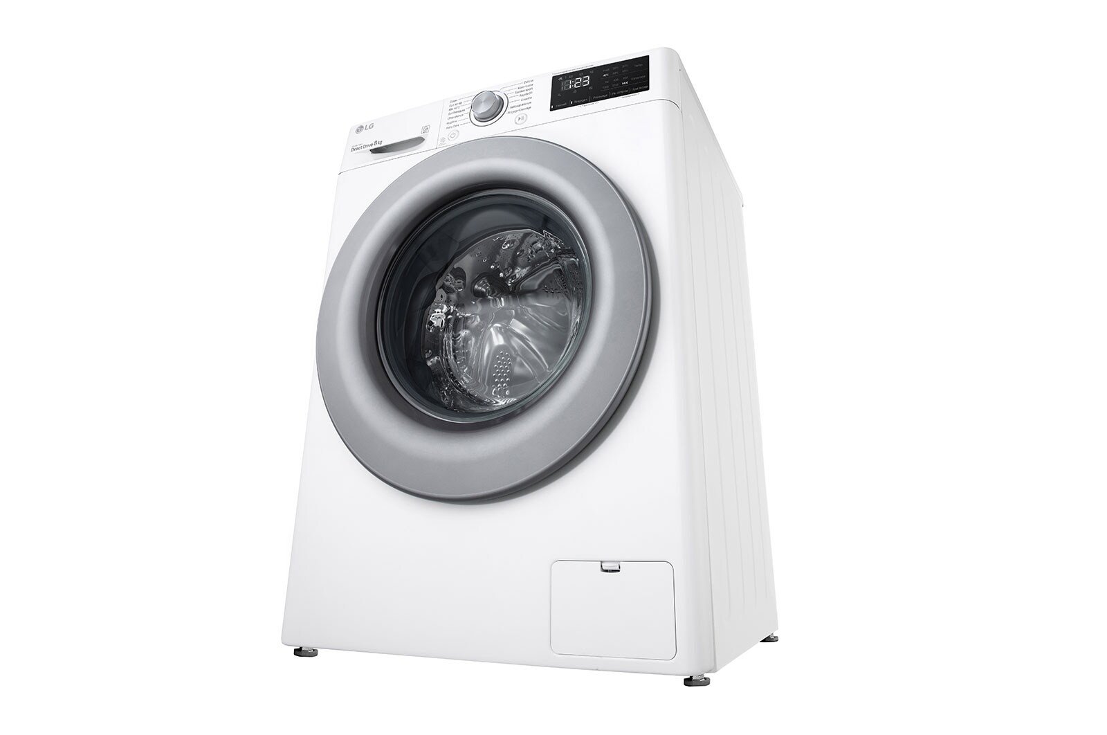 LG Lave-linge 8 KG - 59L | AI Direct Drive™ | Moteur Direct Drive™ garanti 10 ans |  6 Motion™ | 52/74dB | D, LG F84N24WH