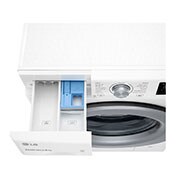 LG Lave-linge 8 KG - 59L | AI Direct Drive™ | Moteur Direct Drive™ garanti 10 ans |  6 Motion™ | 52/74dB | D, LG F84N24WH