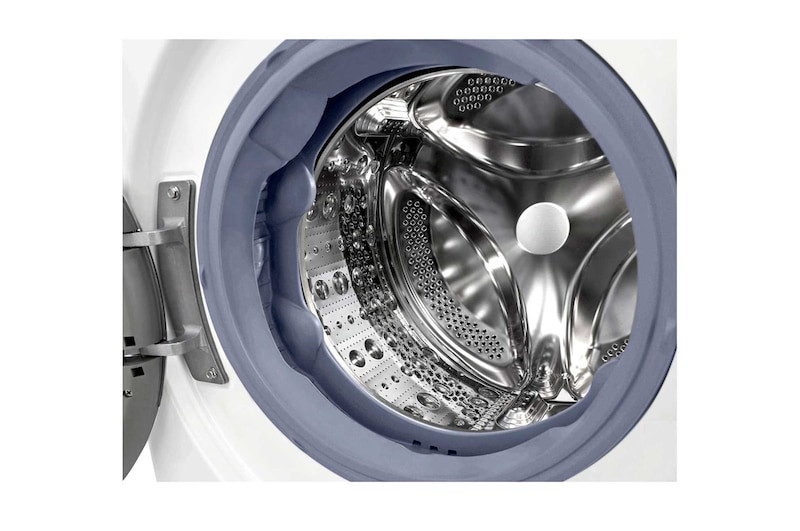 LG Lave-linge 8KG | 6 Motion Direct Drive™ | Moteur Direct Drive™ garanti 10 ans | AIDD™ | Steam™ | 52/74 dB | D, LG F84N40WHS