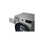 LG Lave-linge 8KG | 6 Motion Direct Drive™ | Moteur Direct Drive™ garanti 10 ans | AIDD™ | Steam™ | 52/74 dB | D, LG F84N42IXS